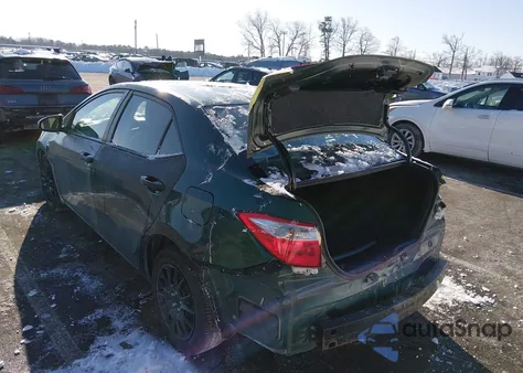 2014 Toyota Corolla Le from USA, damaged, VIN 2T1BURHE2EC208783